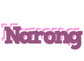 Narong relaxing logo