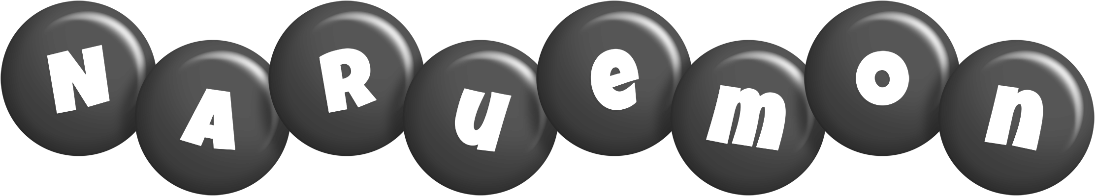 Naruemon candy-black logo