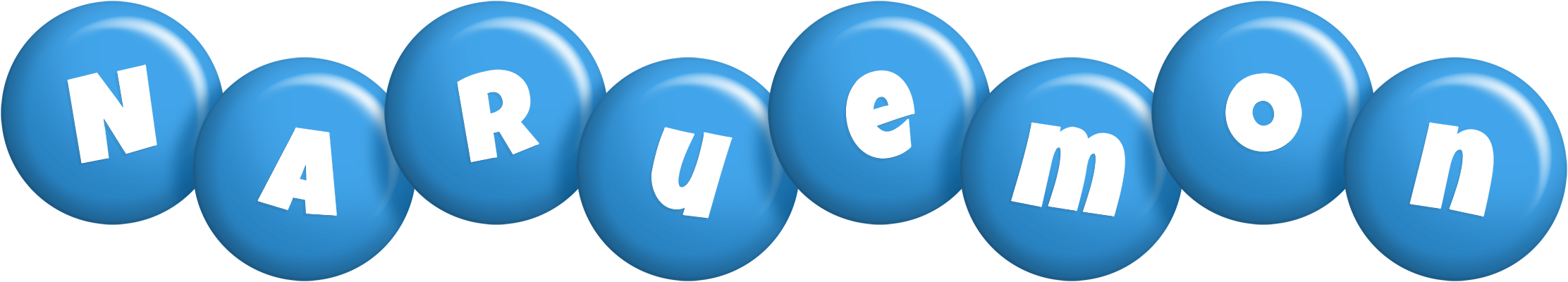 Naruemon candy-blue logo