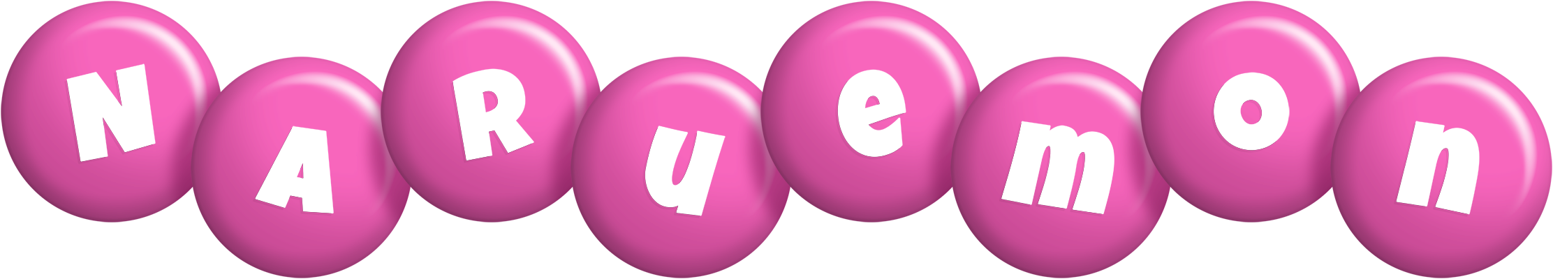 Naruemon candy-pink logo