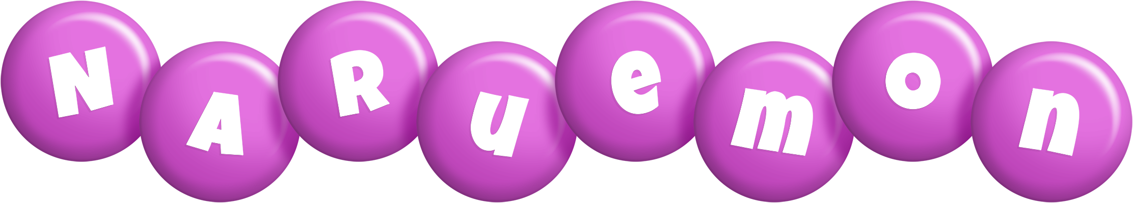 Naruemon candy-purple logo