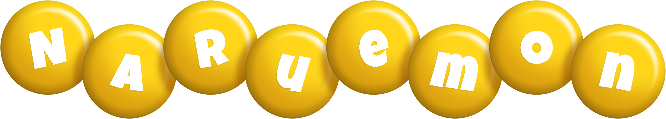 Naruemon candy-yellow logo