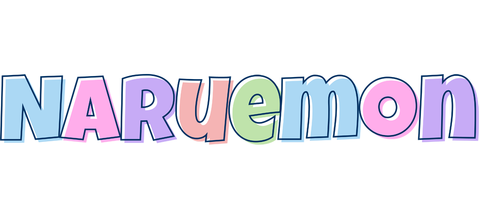 Naruemon pastel logo