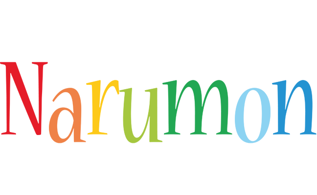 Narumon birthday logo