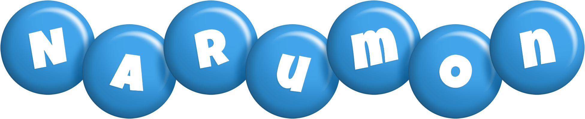Narumon candy-blue logo