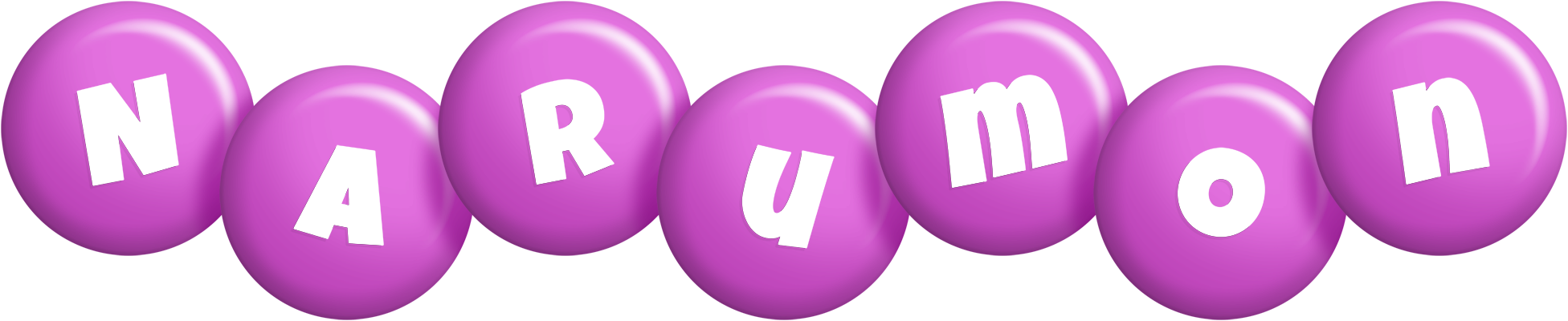 Narumon candy-purple logo