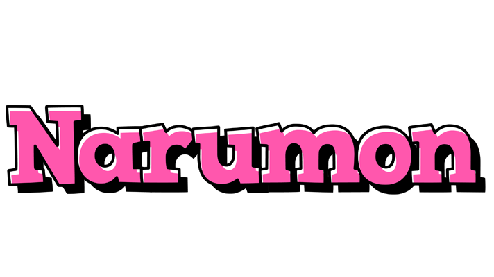 Narumon girlish logo