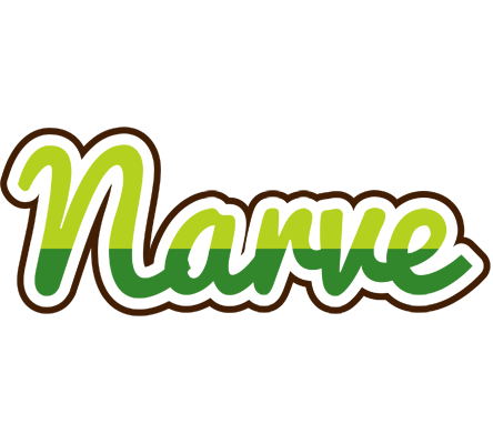 Narve golfing logo
