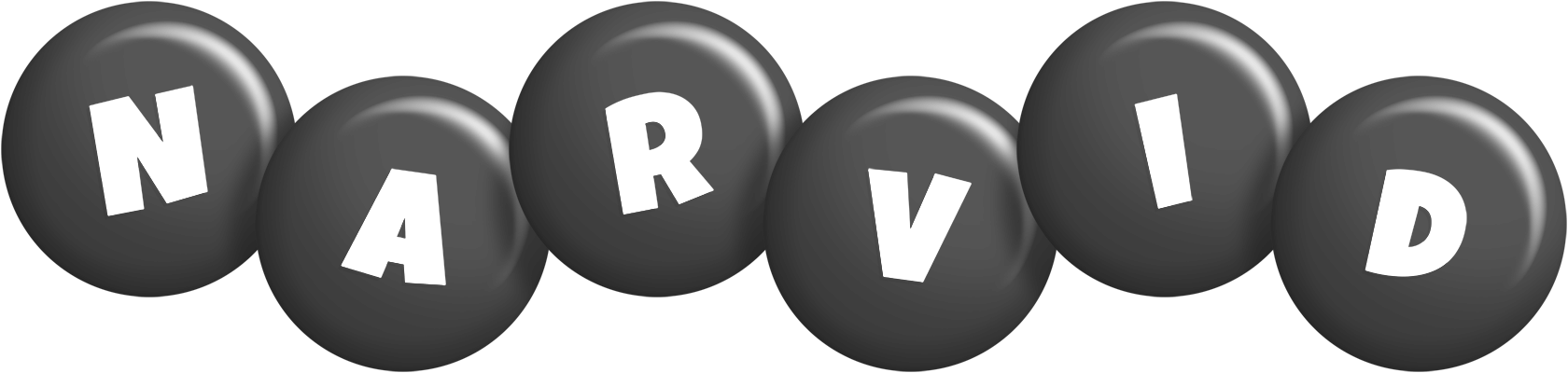 Narvid candy-black logo