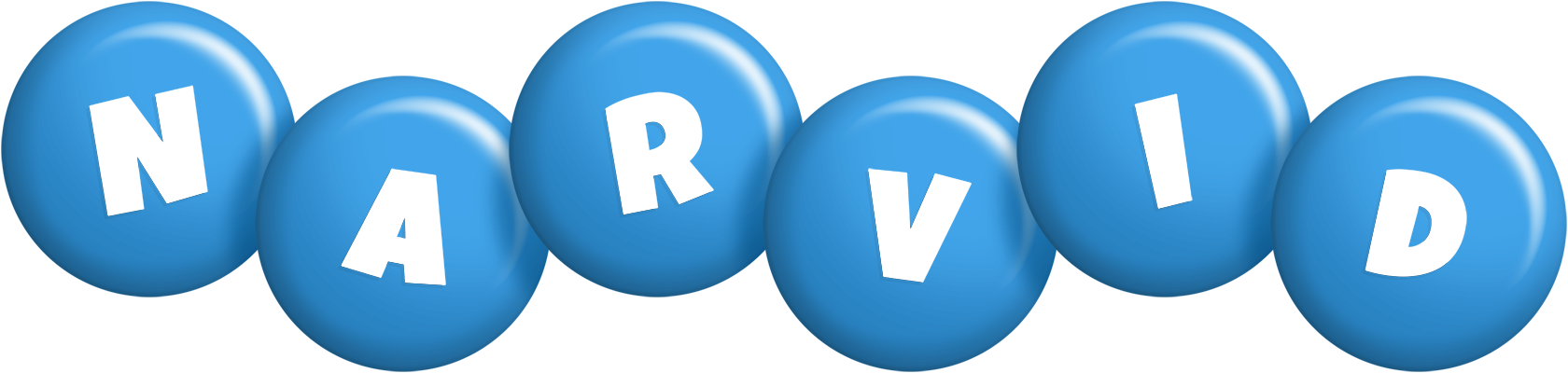Narvid candy-blue logo