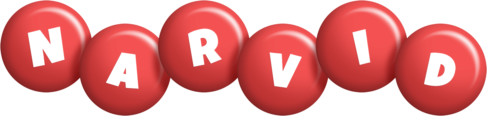 Narvid candy-red logo