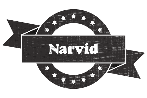 Narvid grunge logo