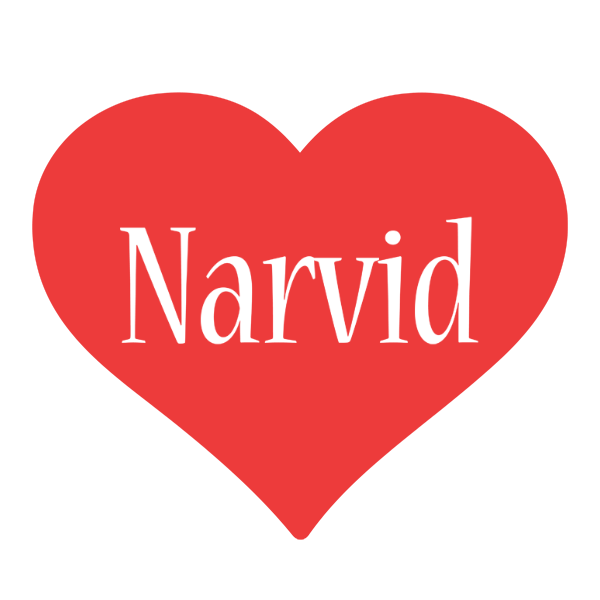Narvid love logo