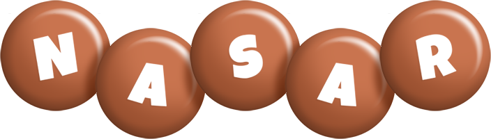 Nasar candy-brown logo