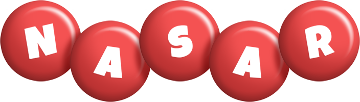 Nasar candy-red logo