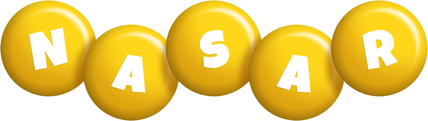 Nasar candy-yellow logo
