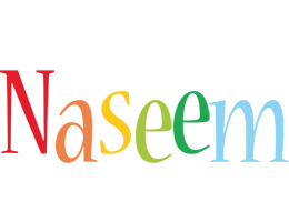 Naseem birthday logo
