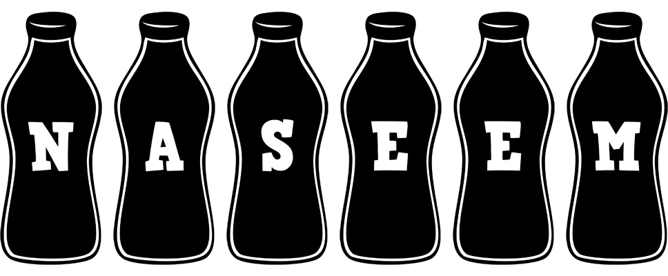 Naseem bottle logo