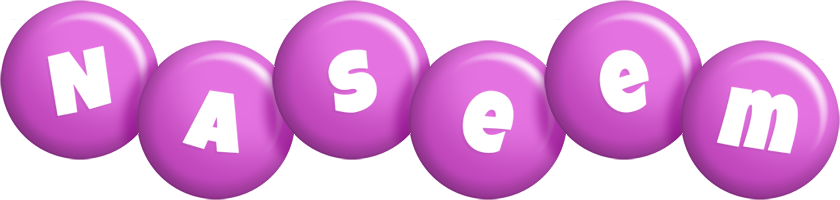 Naseem candy-purple logo