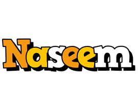 Naseem cartoon logo