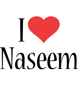 Naseem i-love logo