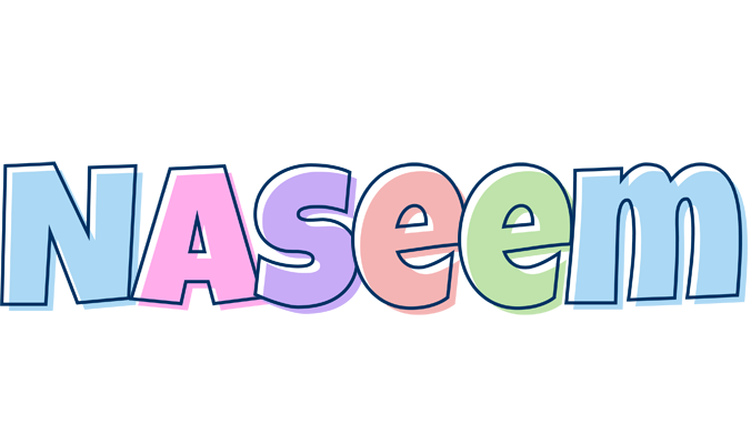 Naseem pastel logo