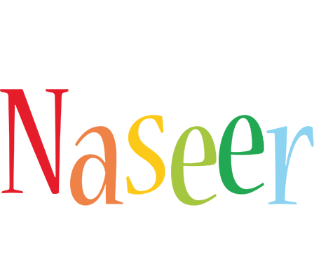 Naseer birthday logo
