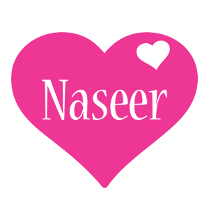 Naseer love-heart logo