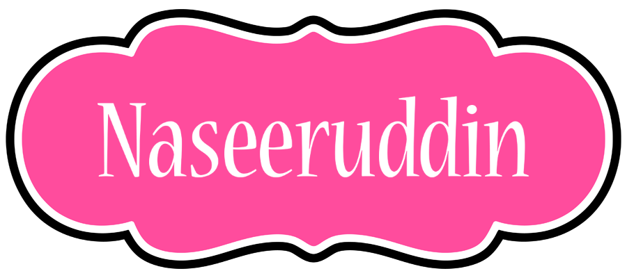 Naseeruddin invitation logo