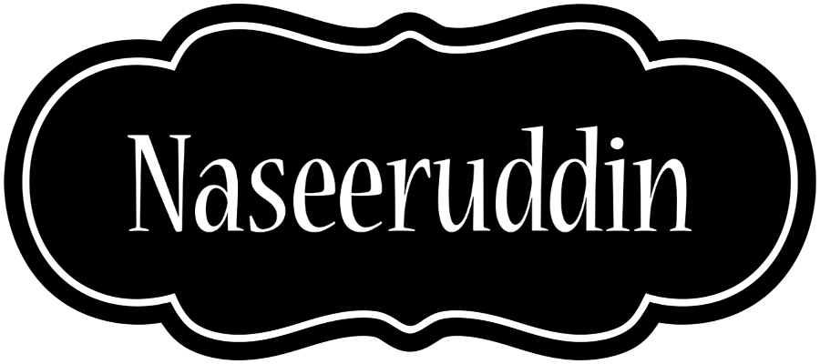 Naseeruddin welcome logo