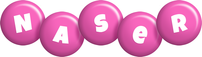 Naser candy-pink logo