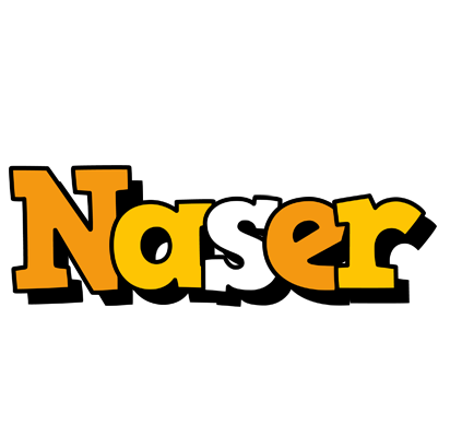 Naser cartoon logo