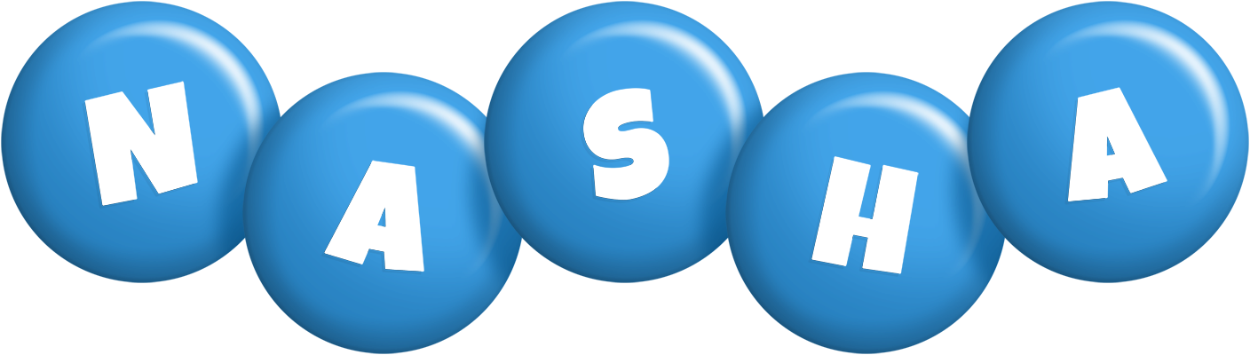 Nasha candy-blue logo