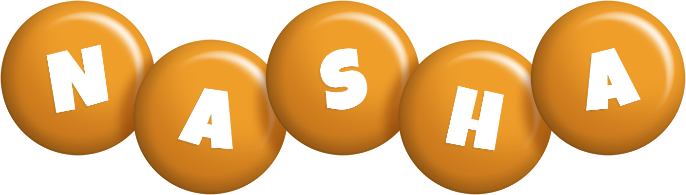 Nasha candy-orange logo