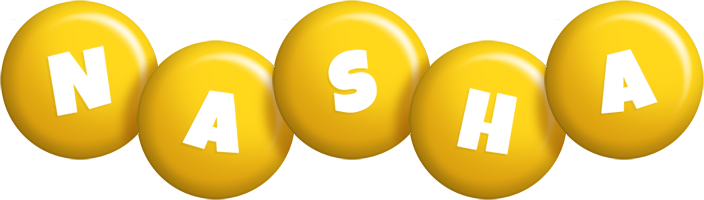 Nasha candy-yellow logo