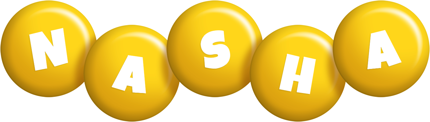 Nasha candy-yellow logo