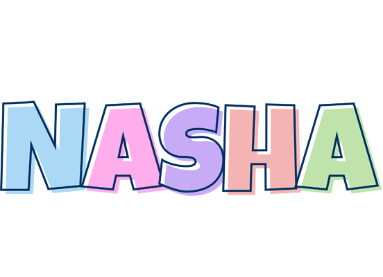 Nasha pastel logo