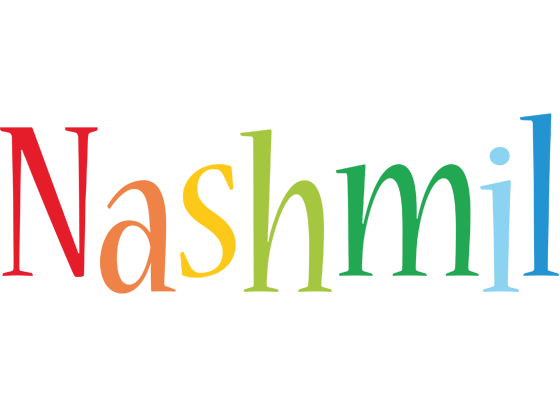 Nashmil birthday logo