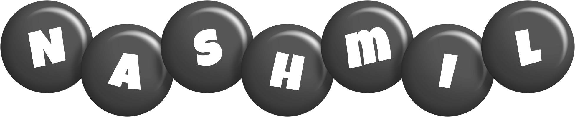 Nashmil candy-black logo