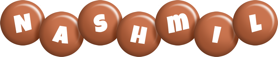 Nashmil candy-brown logo