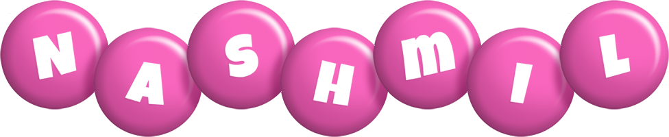 Nashmil candy-pink logo
