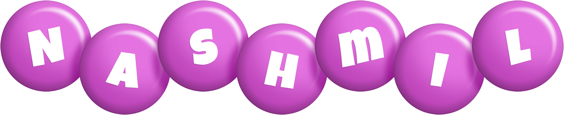 Nashmil candy-purple logo