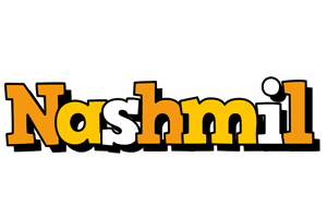 Nashmil cartoon logo