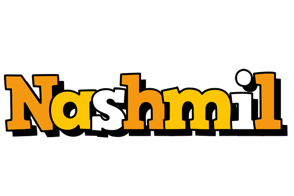 Nashmil cartoon logo