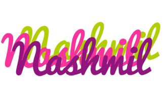 Nashmil flowers logo
