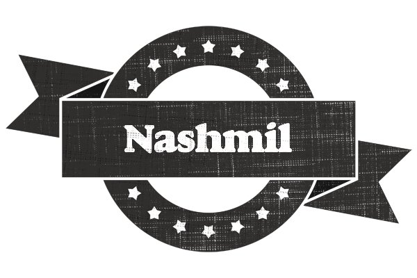 Nashmil grunge logo