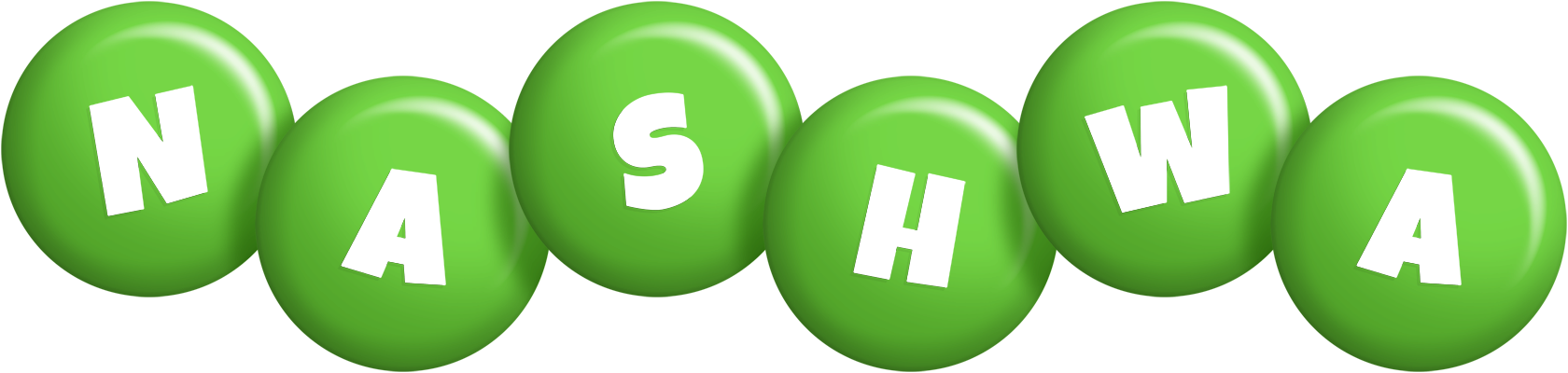Nashwa candy-green logo