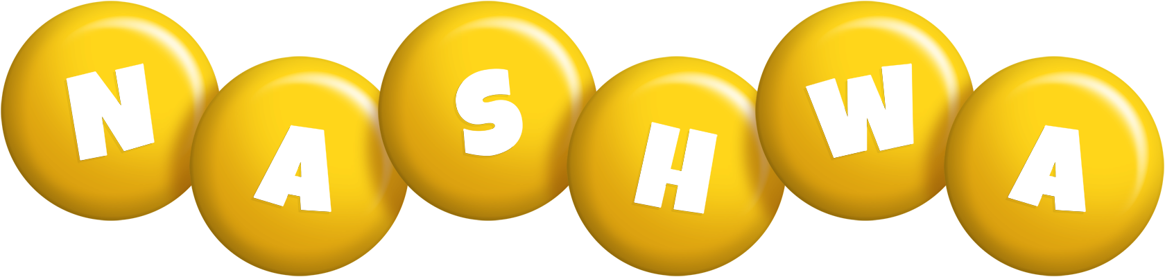 Nashwa candy-yellow logo