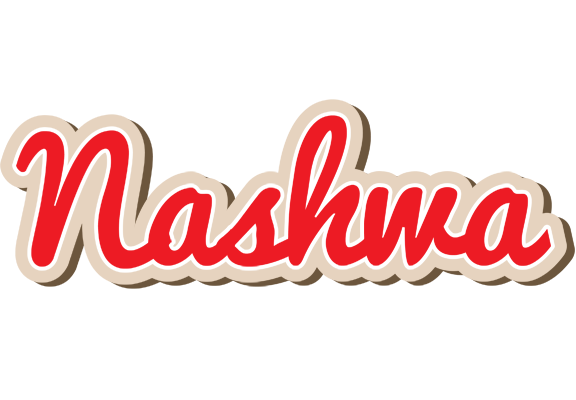Nashwa chocolate logo