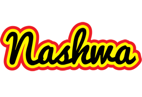 Nashwa flaming logo